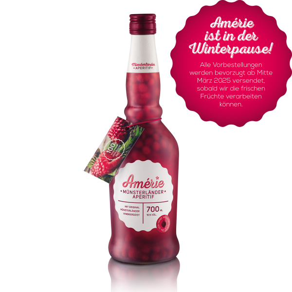 VORBESTELLUNG 2025 - Amérie Münsterländer Aperitif 700 ml